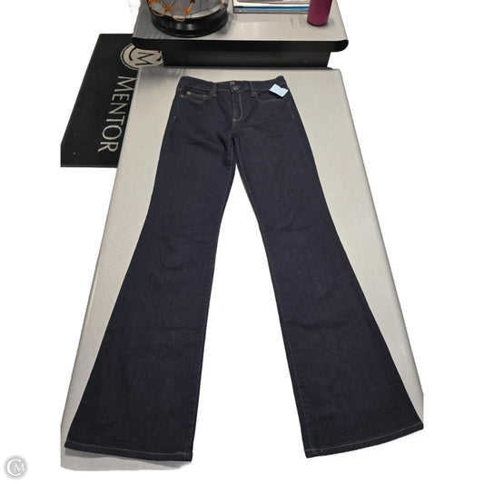 Jeans Boot Cut By Gap In Blue Denim, Size: 10l