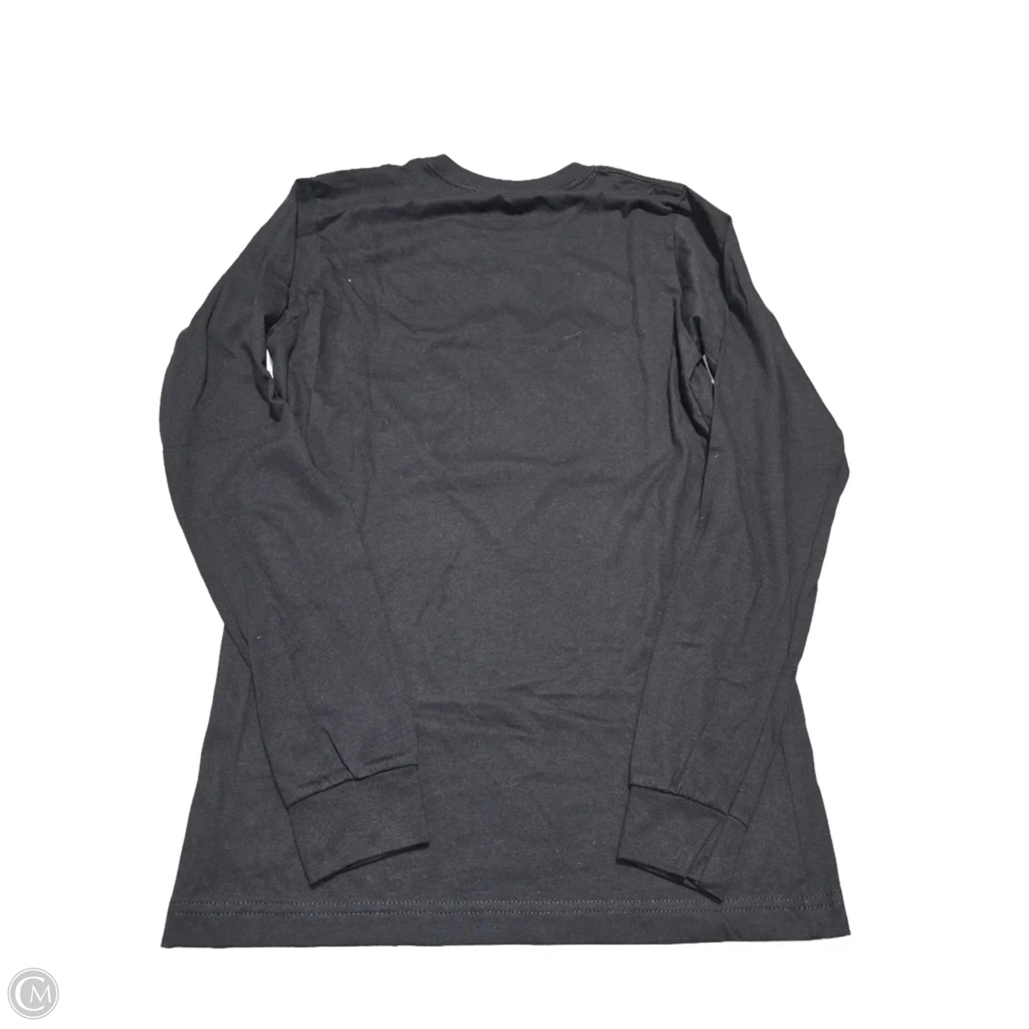 Top Long Sleeve By Canvas In Black, Size: M