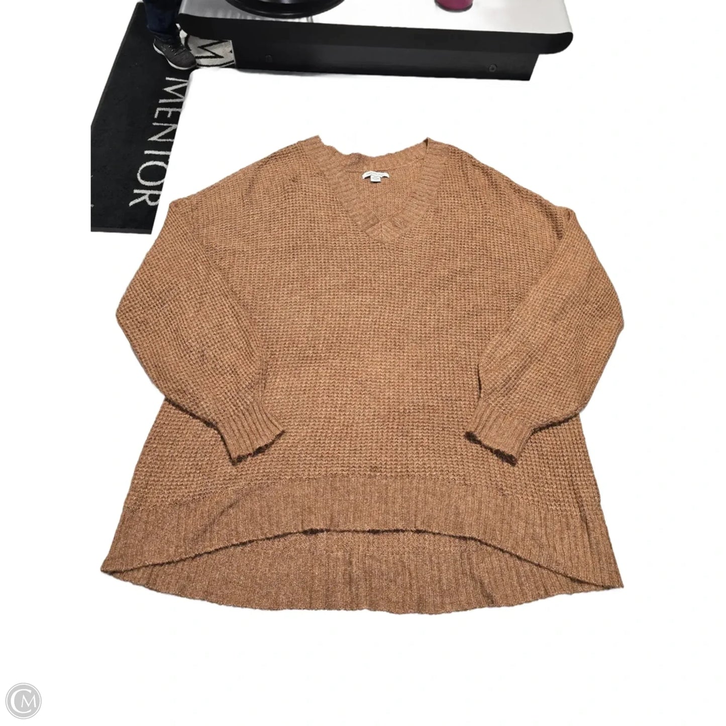 Sweater By American Eagle In Brown, Size: L