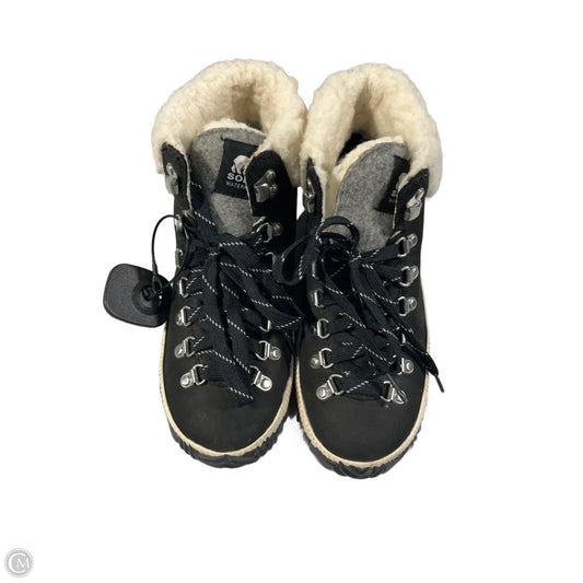 Shoes Flats By Sorel In Black, Size: 6.5