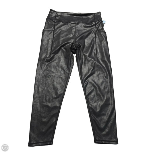 Pants Leggings By Kinesis In Black, Size: 1x