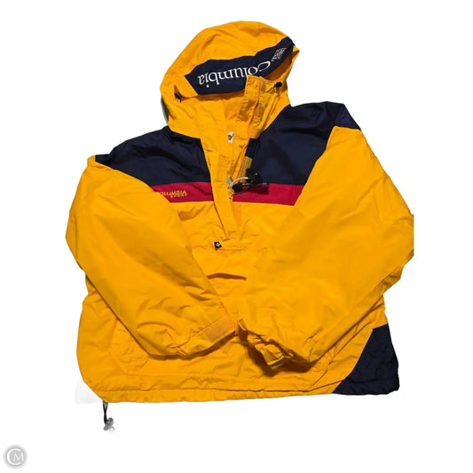 Coat Puffer & Quilted By Columbia In Yellow, Size: Xl