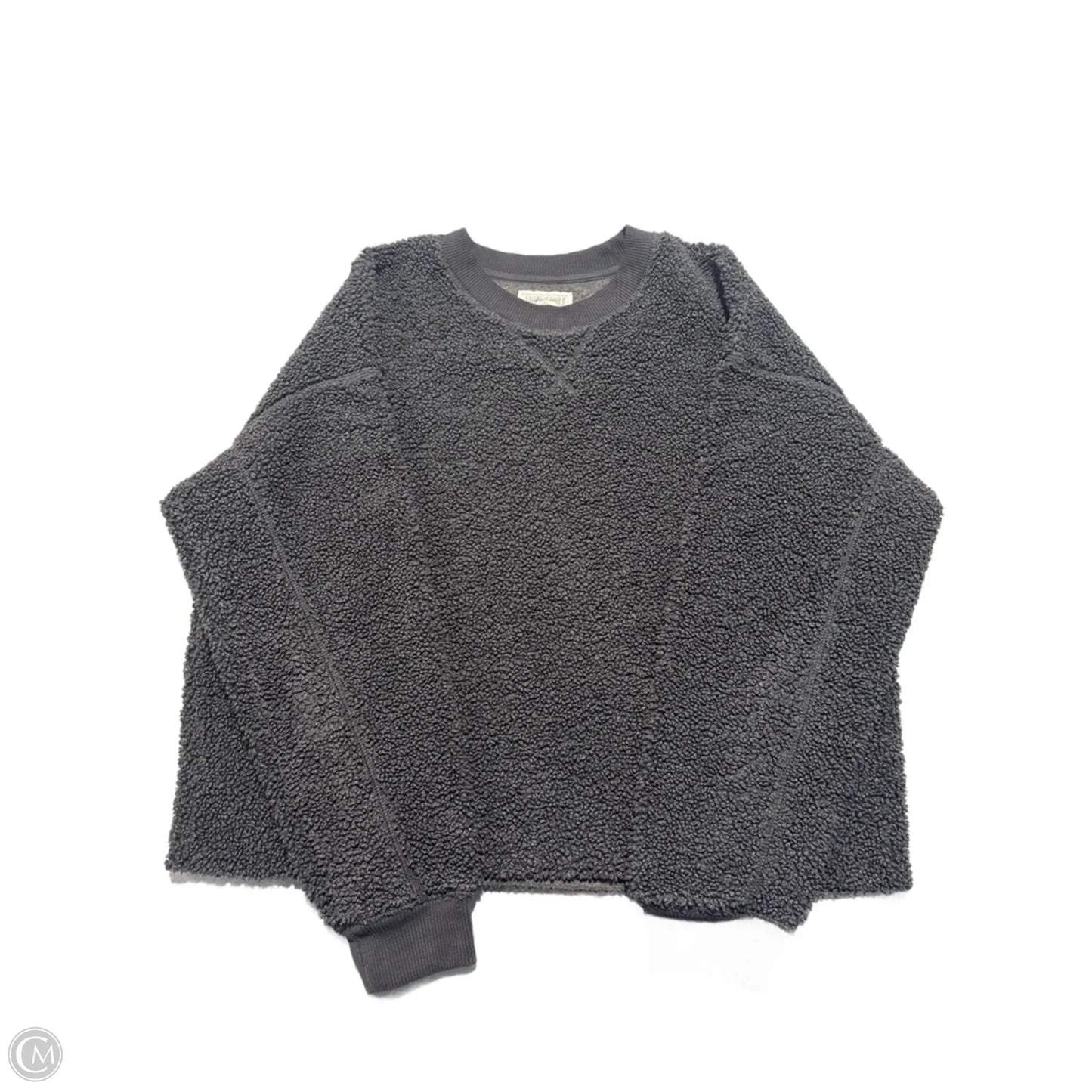 Top Long Sleeve By American Eagle In Grey, Size: Sp