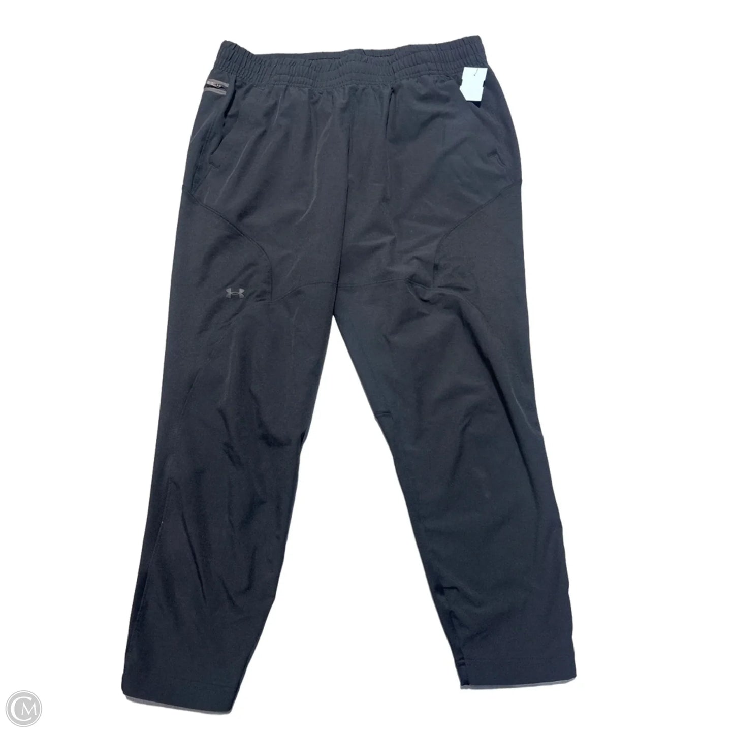 Athletic Pants By Under Armour In Black, Size: L