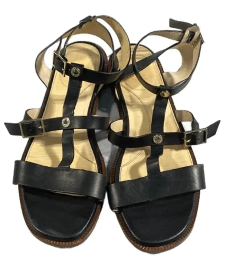 Sandals Flats By Cole-haan In Black, Size: 8