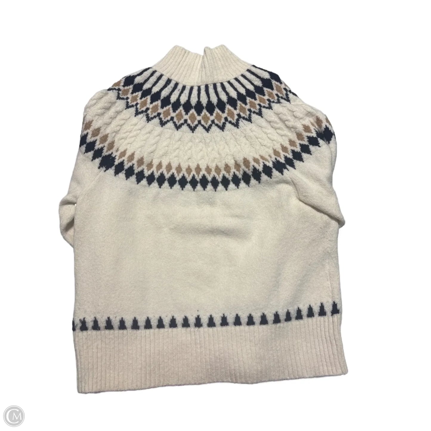 Sweater By Nicole By Nicole Miller In Cream, Size: M