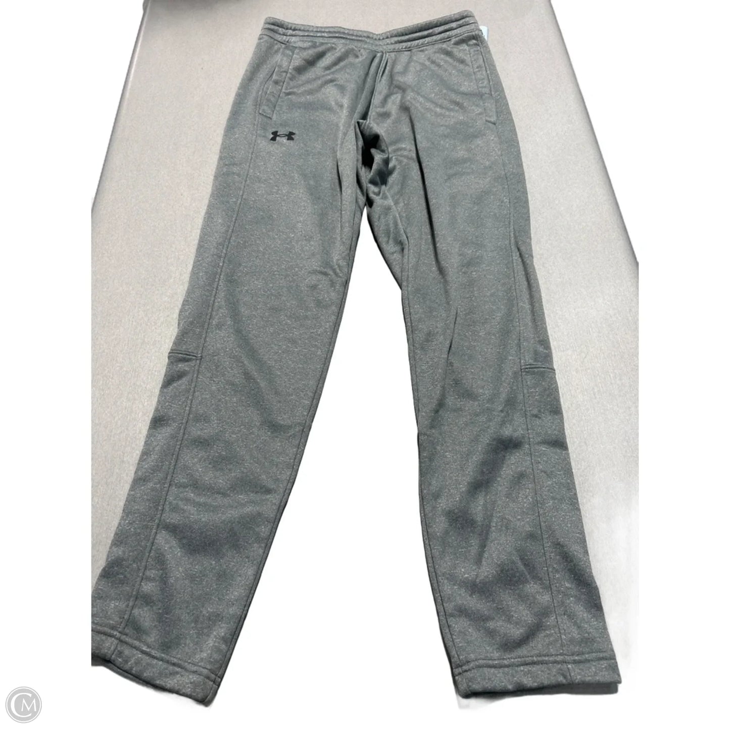 Athletic Pants By Under Armour In Grey, Size: M
