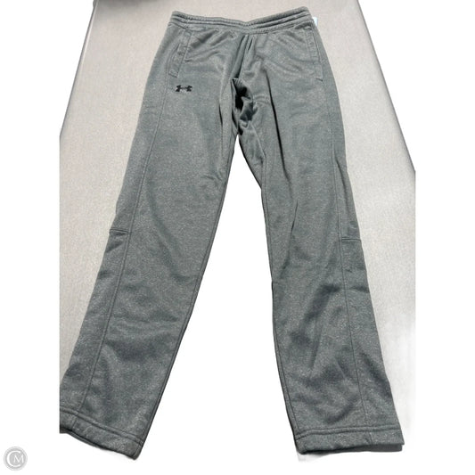 Athletic Pants By Under Armour In Grey, Size: M