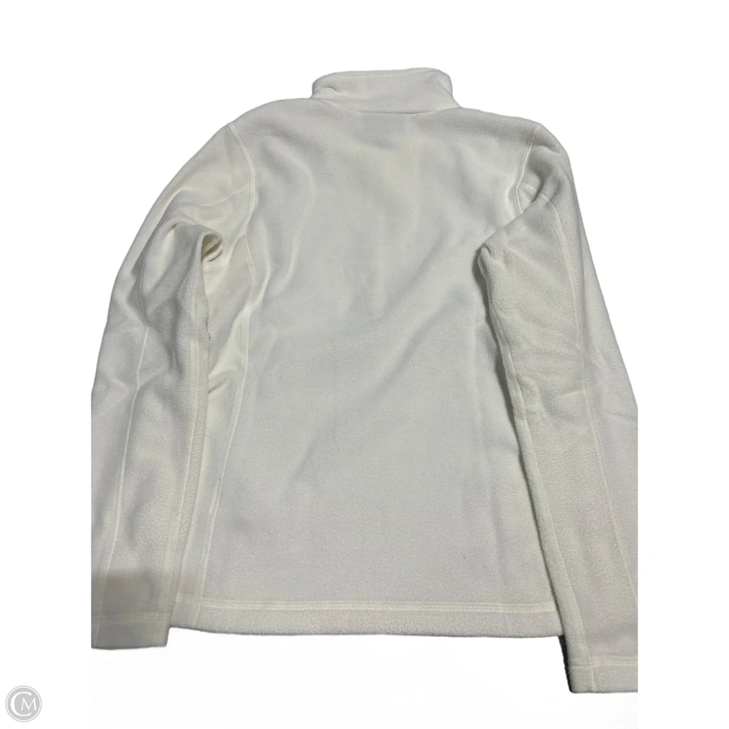 Top Long Sleeve By Patagonia In White, Size: S