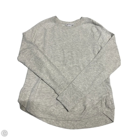 Top Long Sleeve By Athleta In Grey, Size: Sp