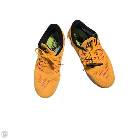 Shoes Athletic By Nike In Yellow, Size: 9.5