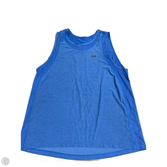 Athletic Tank Top By Under Armour In Blue, Size: Xl