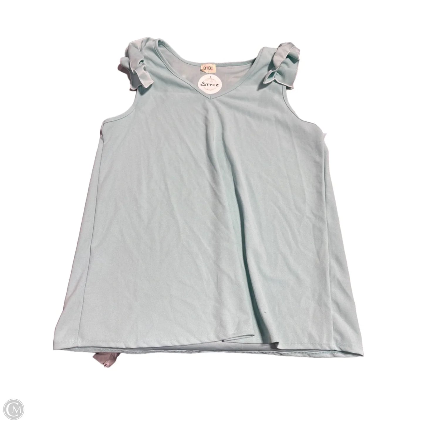 Top Sleeveless By Bibi In Blue, Size: Xl