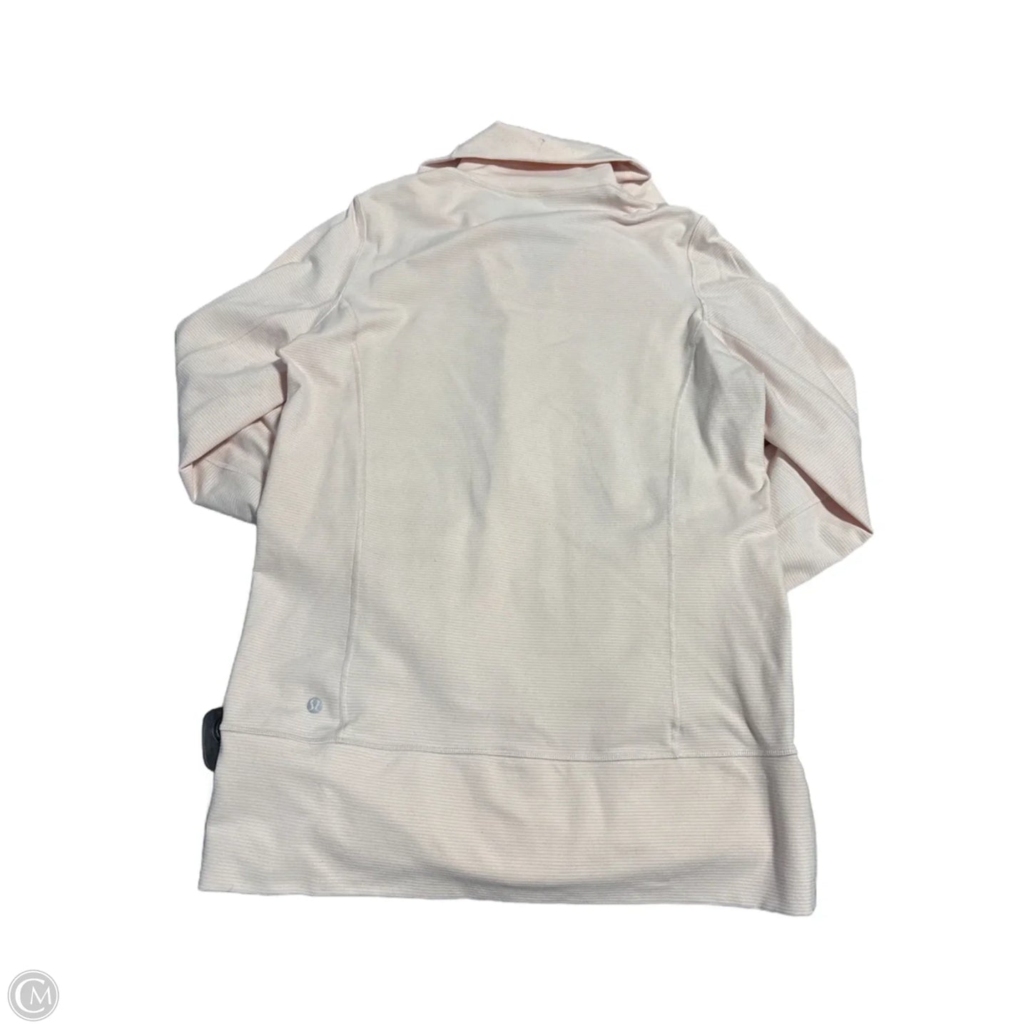 Athletic Jacket By Lululemon In Pink, Size: 12