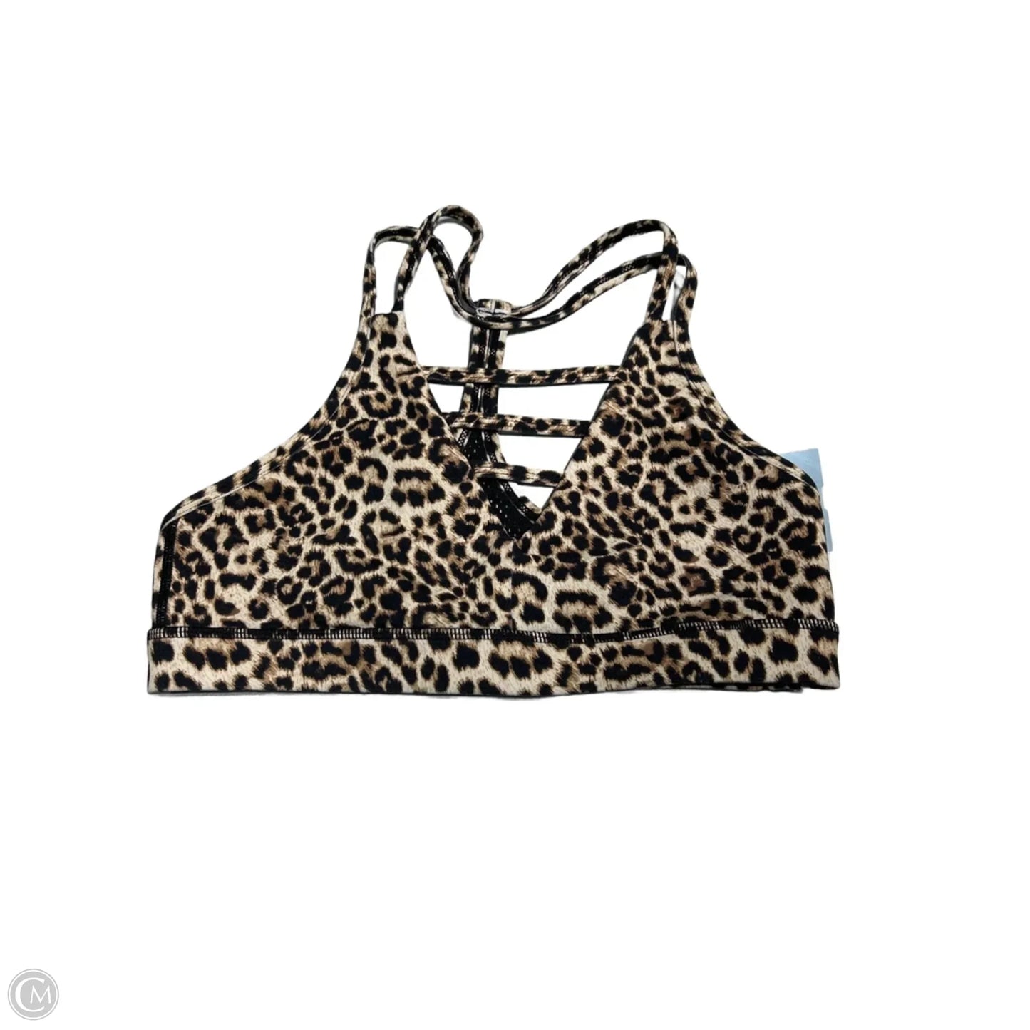 Athletic Bra By Zyia In Animal Print, Size: M