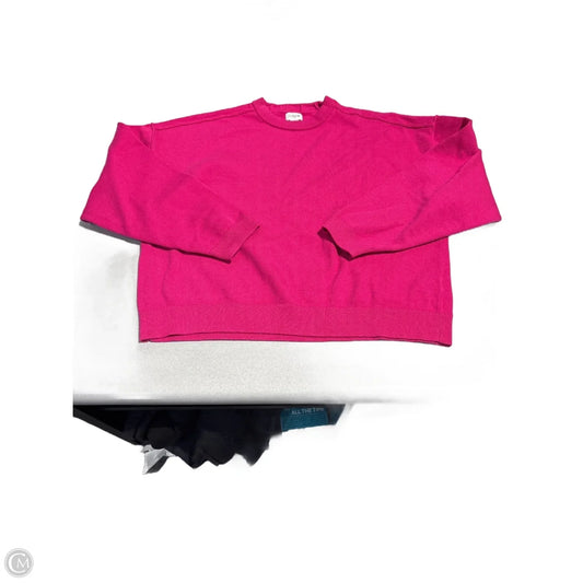 Top Long Sleeve By J. Crew In Pink, Size: L