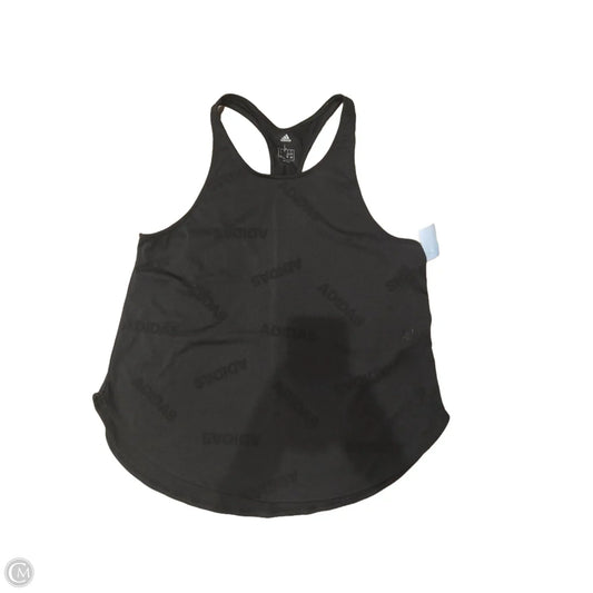 Athletic Tank Top By Adidas In Black, Size: L