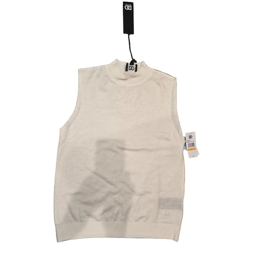 Top Sleeveless By Cmc In White, Size: S