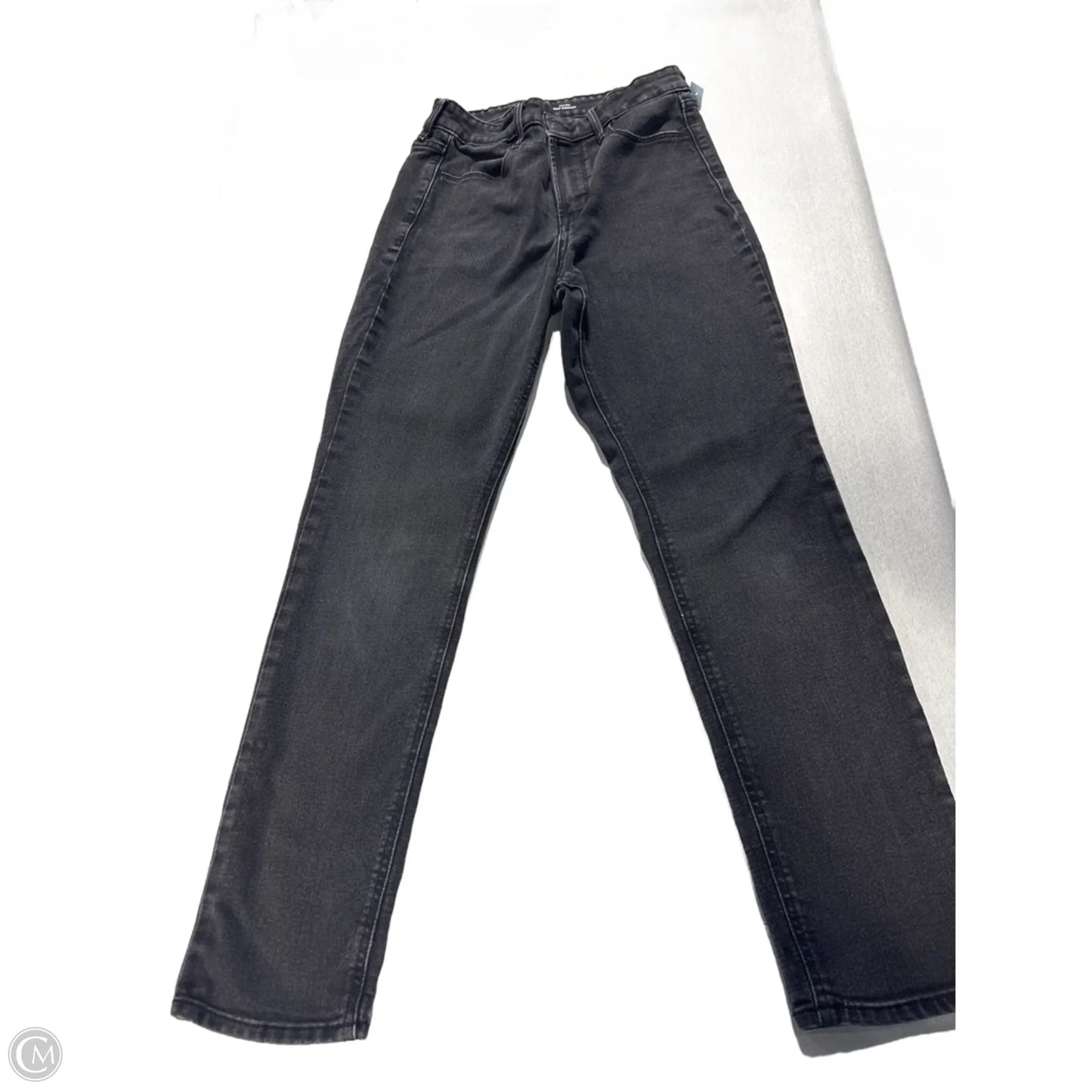 Jeans Straight By Old Navy In Black Denim, Size: 6