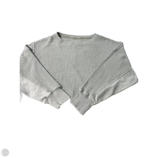 Top Long Sleeve By American Eagle In Green, Size: M