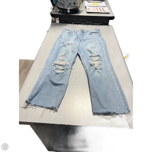 Jeans Straight By Wild Fable In Blue Denim, Size: 14