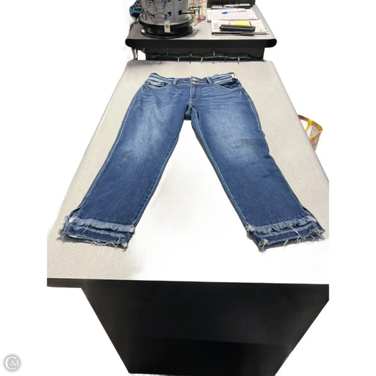 Jeans Skinny By Kancan In Blue Denim, Size: 8