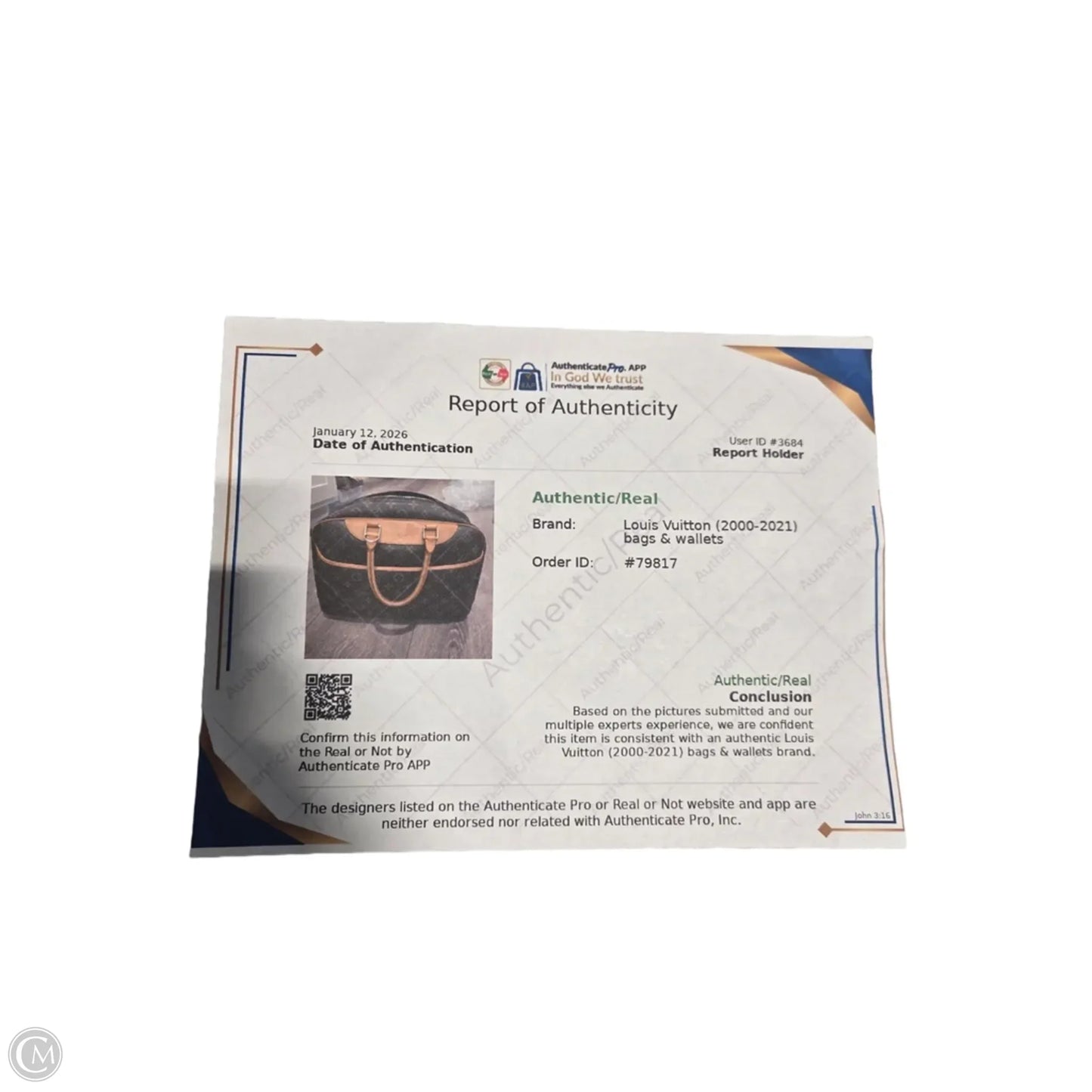 Handbag Luxury Designer By Louis Vuitton, Size: Medium