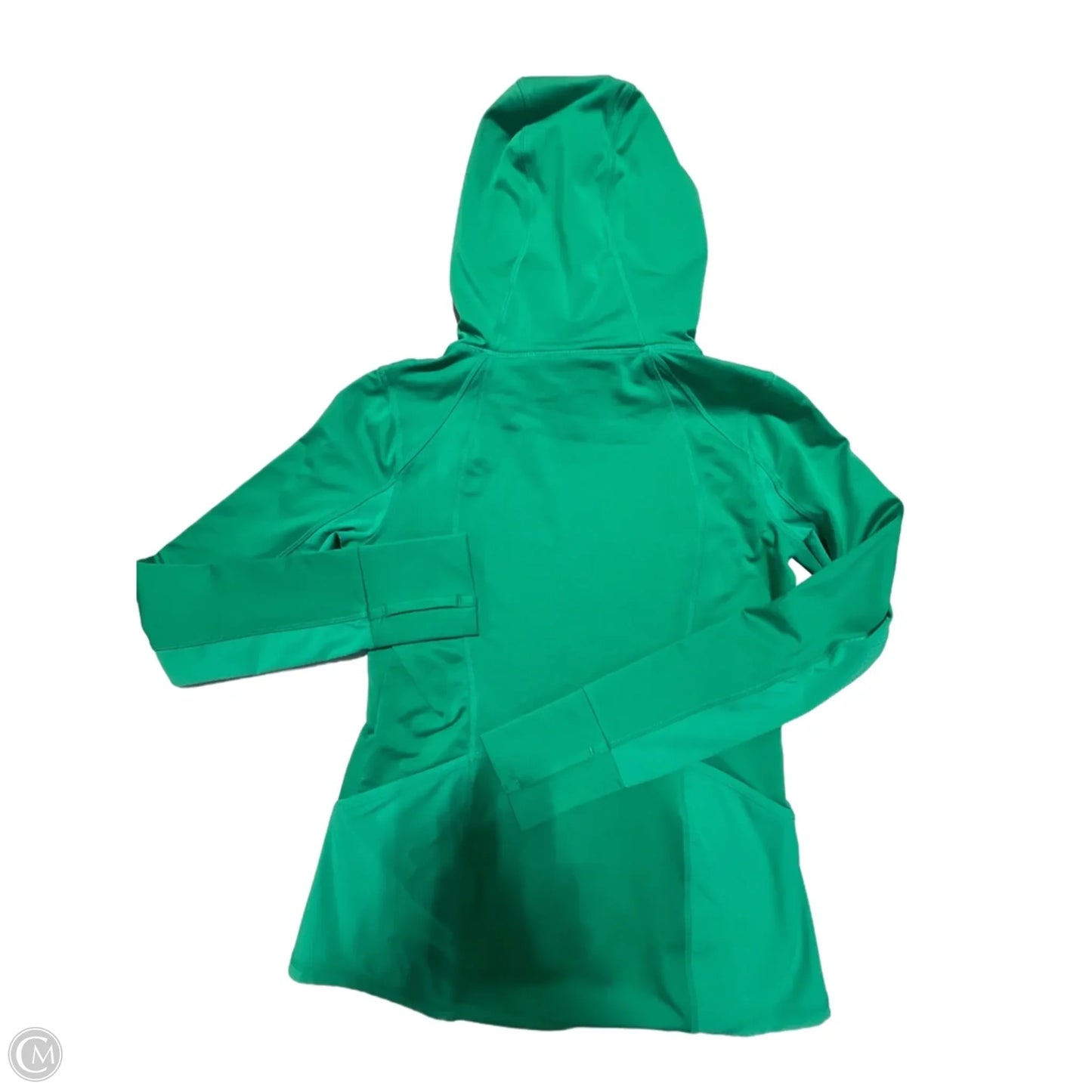 Athletic Top Long Sleeve Hoodie By Athleta In Green, Size: Xs