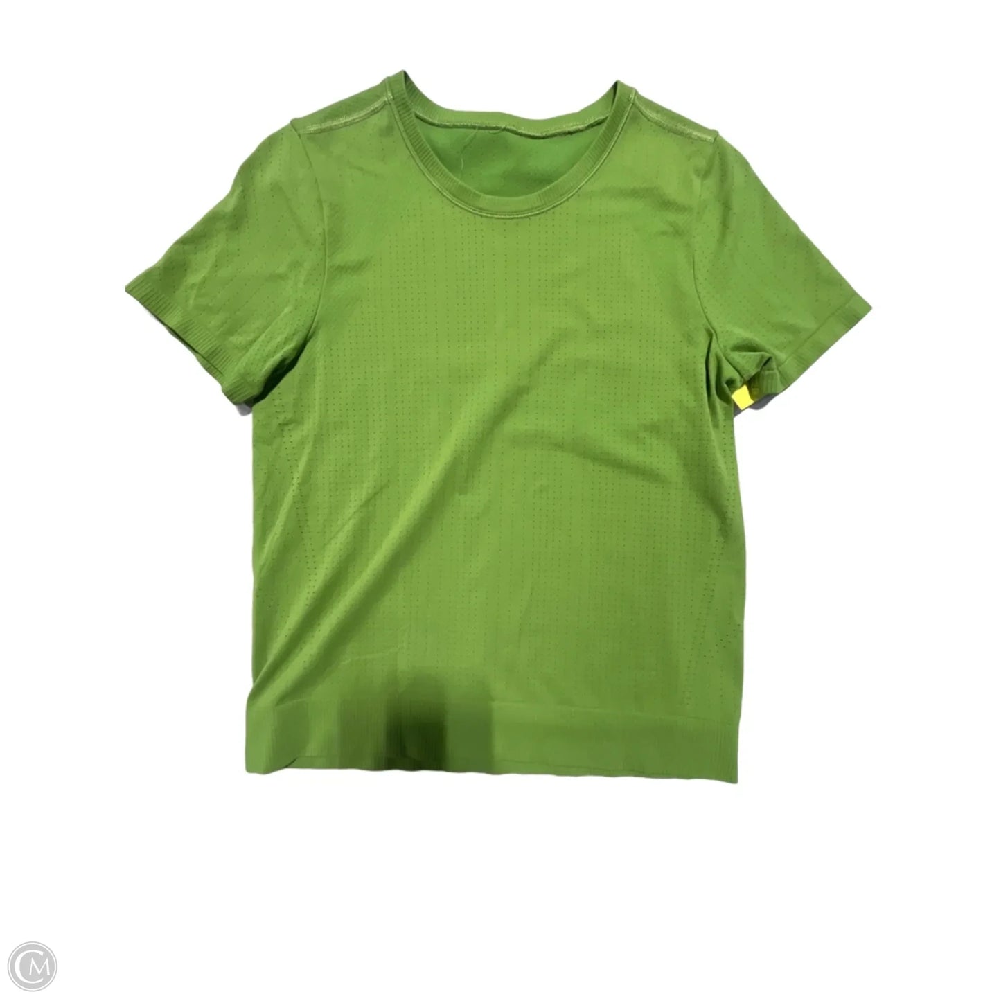 Athletic Top Short Sleeve By Athleta In Green, Size: Xs