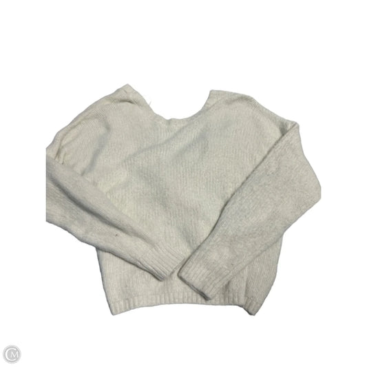 Sweater By Hollister In White, Size: L