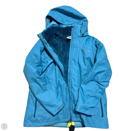 Coat Parka By Columbia In Teal, Size: 1x
