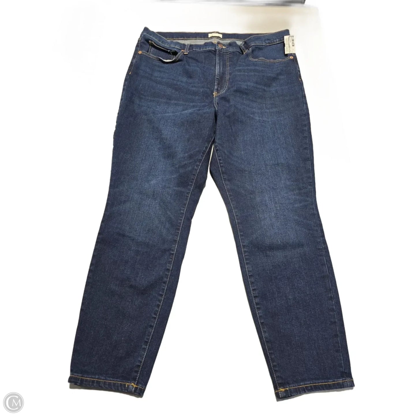 Jeans Straight By Maurices In Blue Denim, Size: 20
