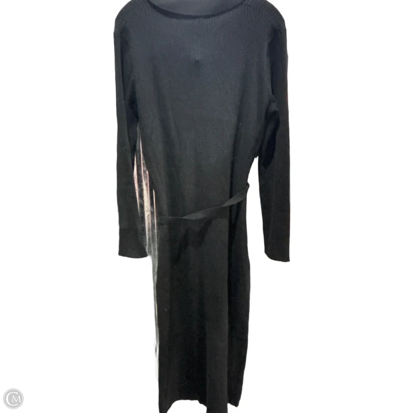 Dress Casual Maxi By Lucky Brand In Black, Size: L