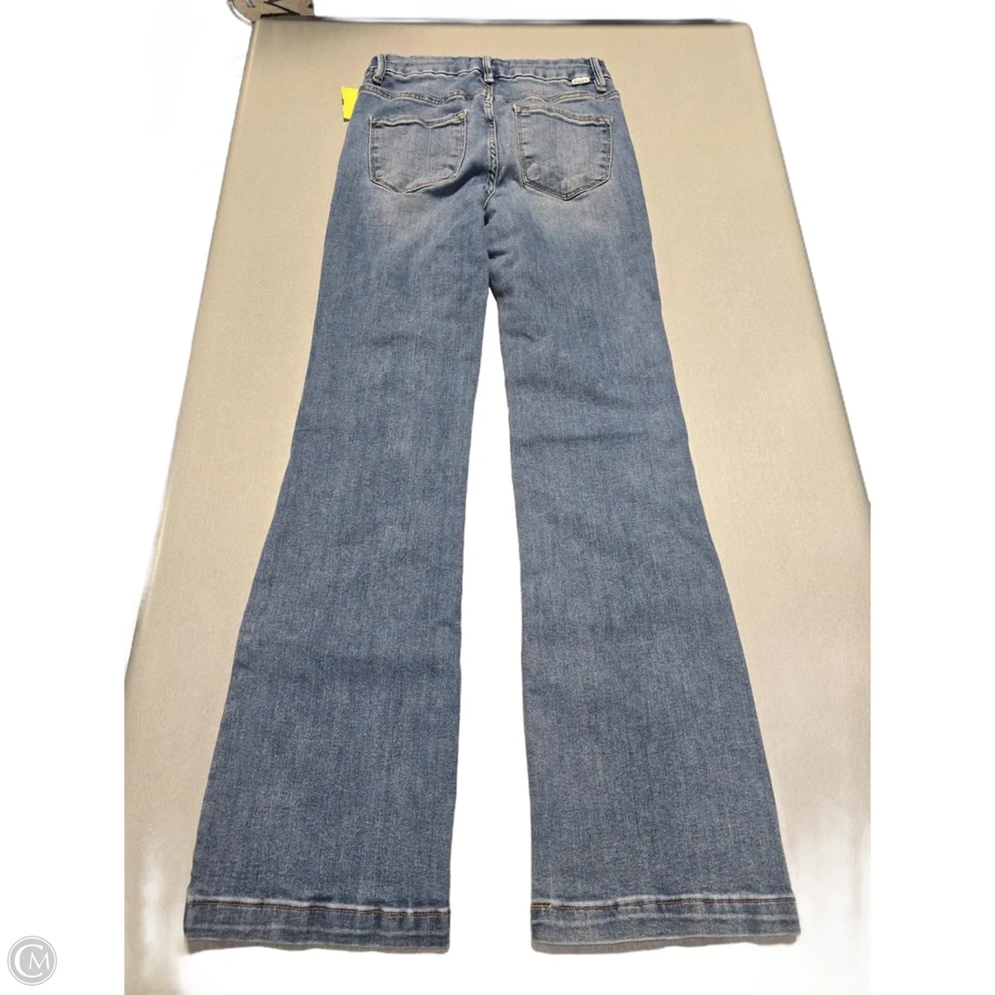 Jeans Flared By Risen In Blue Denim, Size: 6