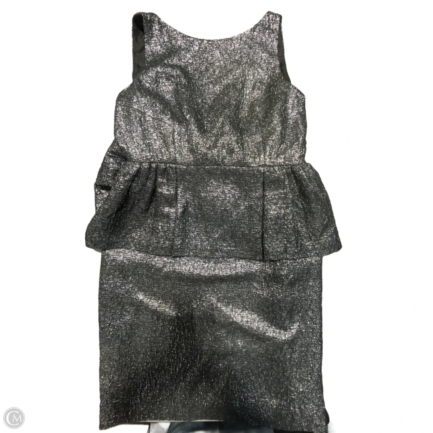 Dress Designer By Kate Spade In Silver, Size: S