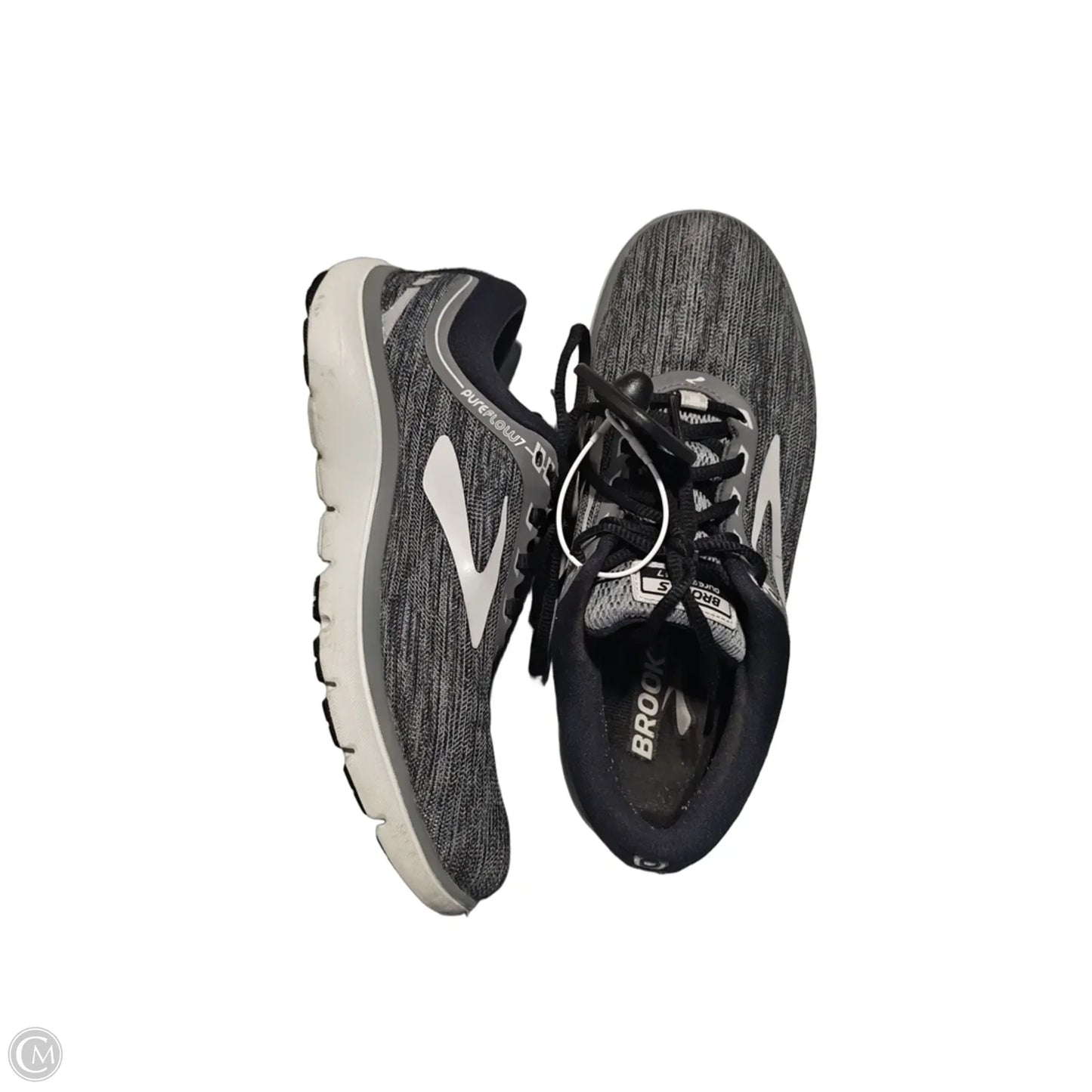 Shoes Athletic By Brooks In Grey, Size: 8.5