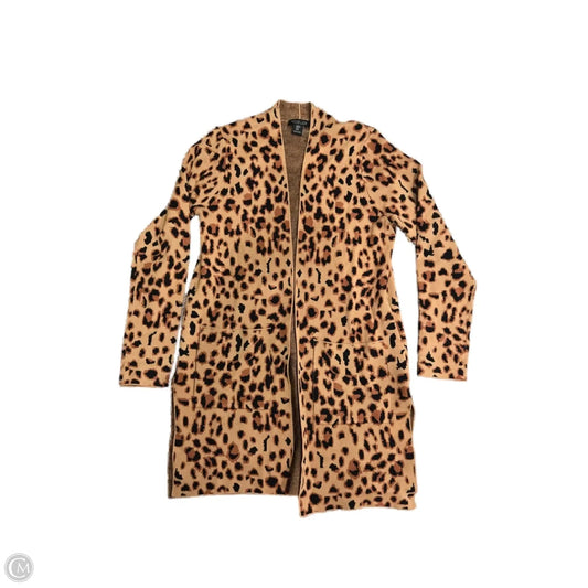 Cardigan By Rachel Zoe In Animal Print, Size: M