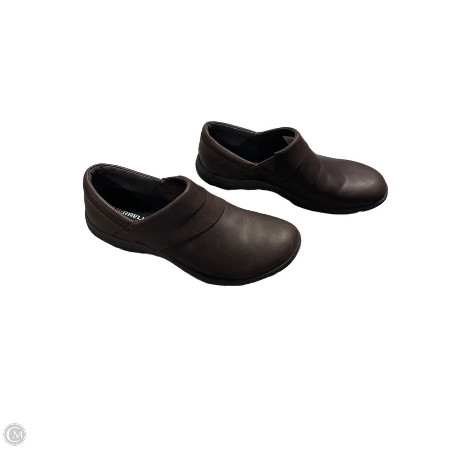 Shoes Flats By Merrell In Brown, Size: 9.5