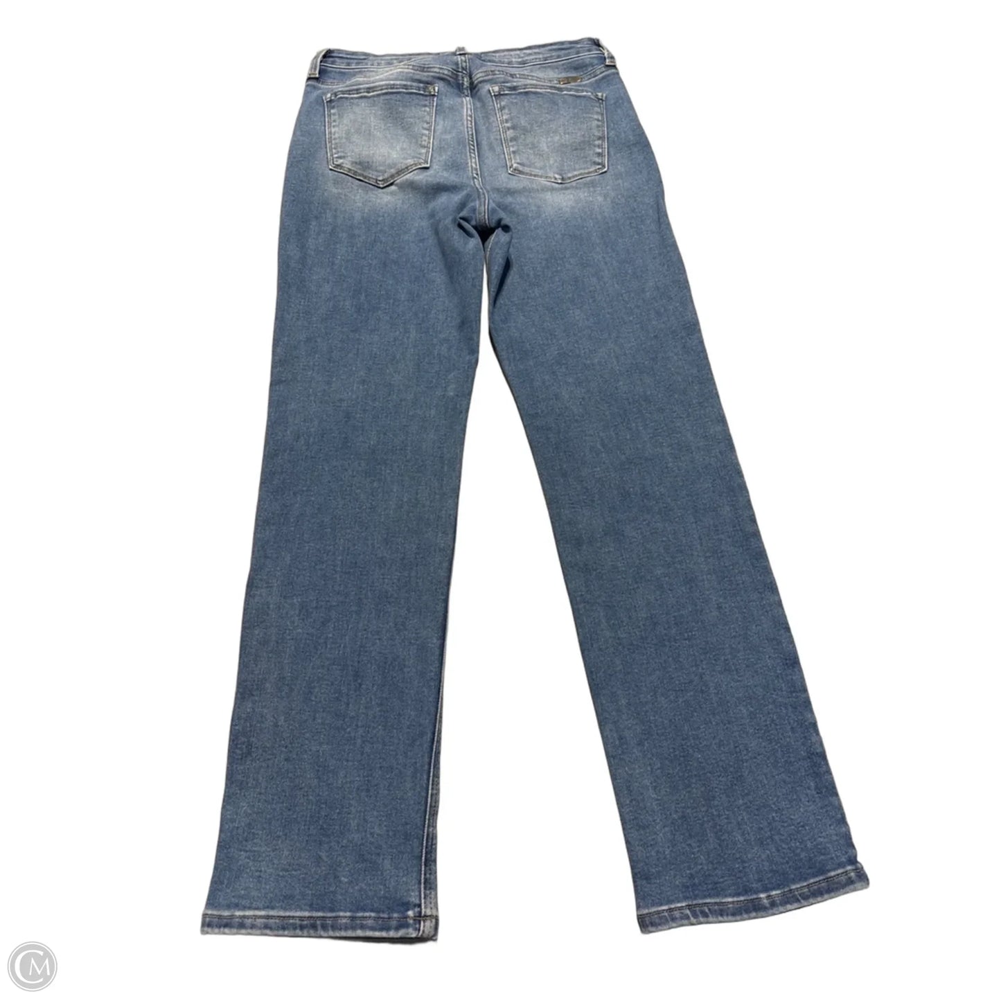 Jeans Flared By Kancan In Blue Denim, Size: 8