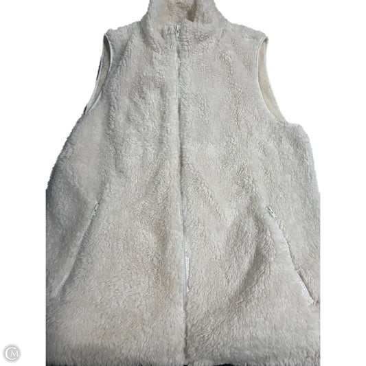Vest Fleece By Cme In Cream, Size: L