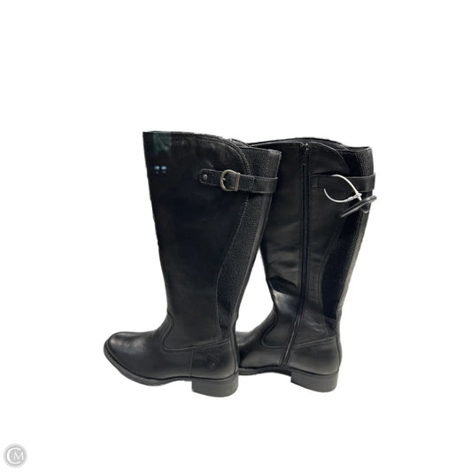 Boots Mid-calf Flats By Born In Black, Size: 9