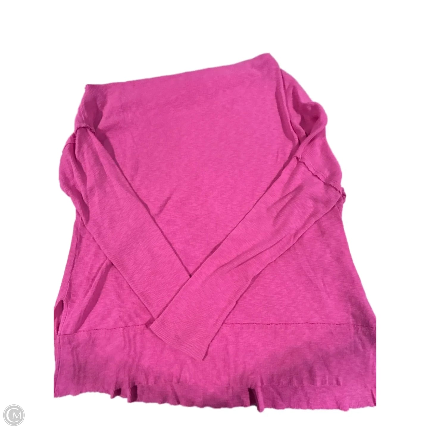 Top Long Sleeve By We The Free In Pink, Size: L