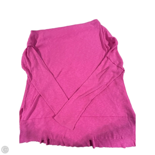 Top Long Sleeve By We The Free In Pink, Size: L
