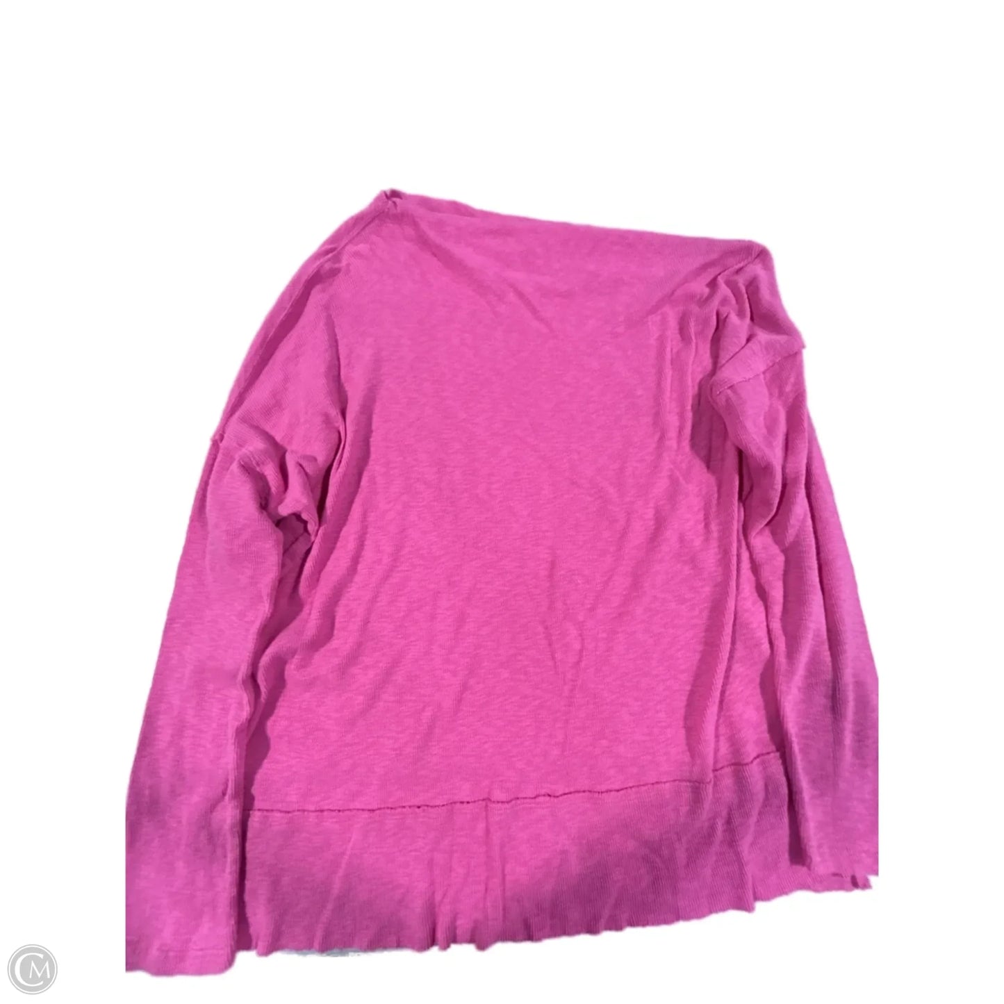 Top Long Sleeve By We The Free In Pink, Size: L