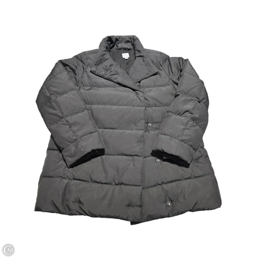 Coat Puffer & Quilted By J. Jill In Black, Size: Xs