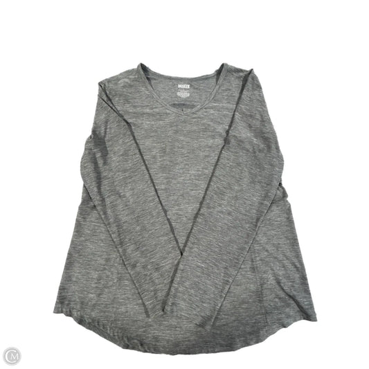 Top Long Sleeve By Duluth Trading In Grey, Size: L