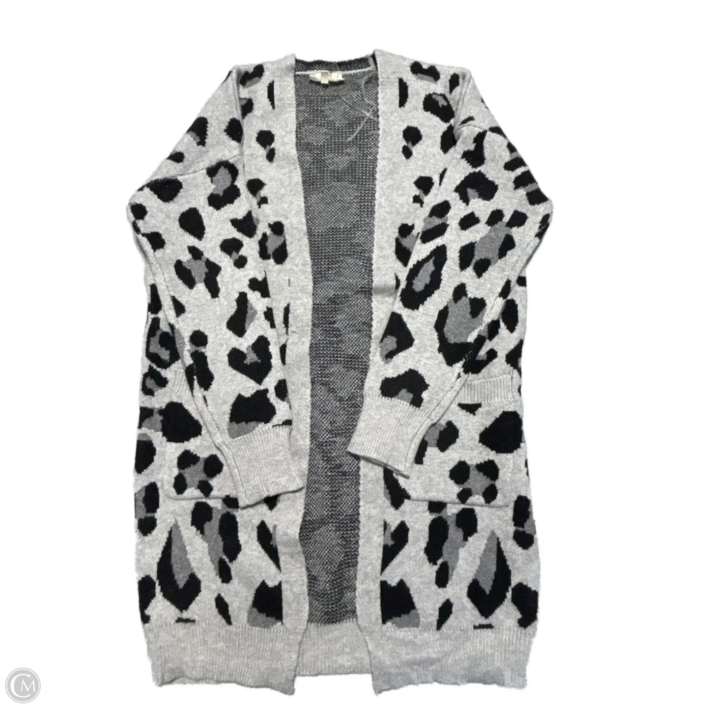 Cardigan By Entro In Animal Print, Size: S