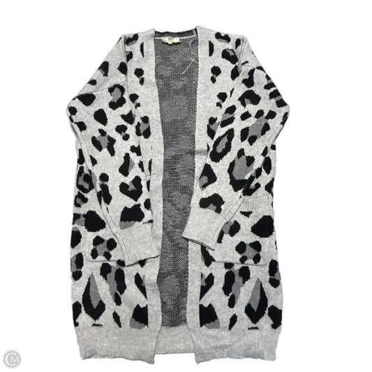 Cardigan By Entro In Animal Print, Size: S