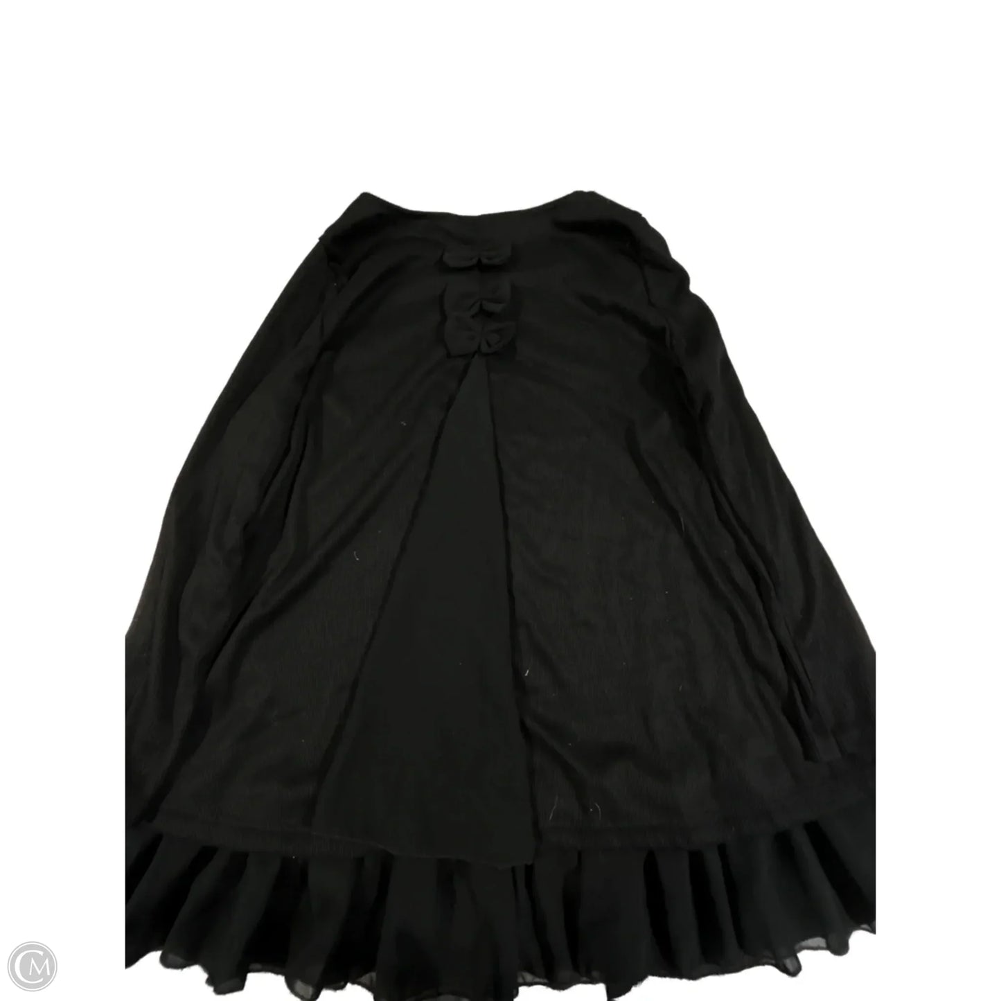 Blouse 3/4 Sleeve By Cme In Black, Size: Xxl