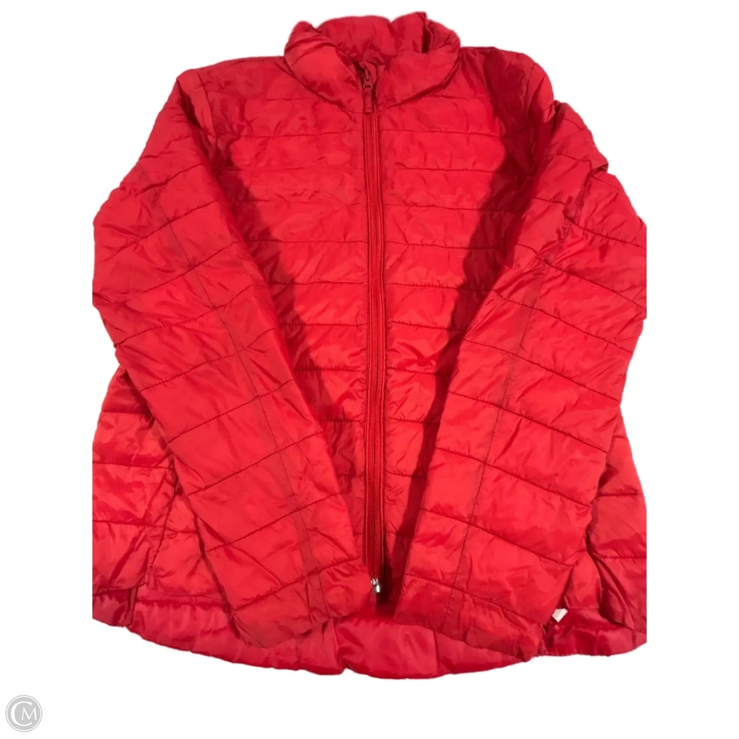 Jacket Puffer & Quilted By Old Navy In Red, Size: M